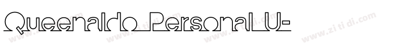 Queenaldo Personal U字体转换